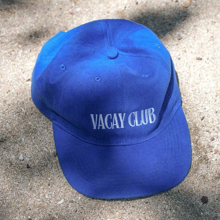Black Salt Co - Wholesale Baseball cap – Unisex - HIBISCUS 'VACAY CLUB' CAP15
