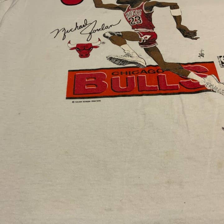 CVH DREAMY LTD - Wholesale T-Shirt (Graphic) - Unisex - Vintage Michael Jordan Dunk Caricature Salem T-shirt5