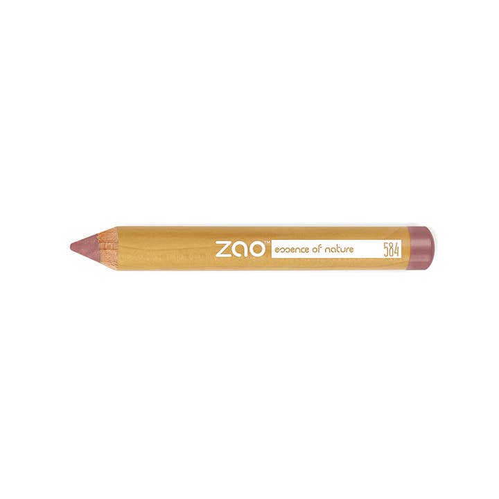Zao Makeup – Großhandel Lippenfarbe/-tönung – ZAO Tester Jumbo Lippen- & Wangenstift 584 Palisander*** Bio1