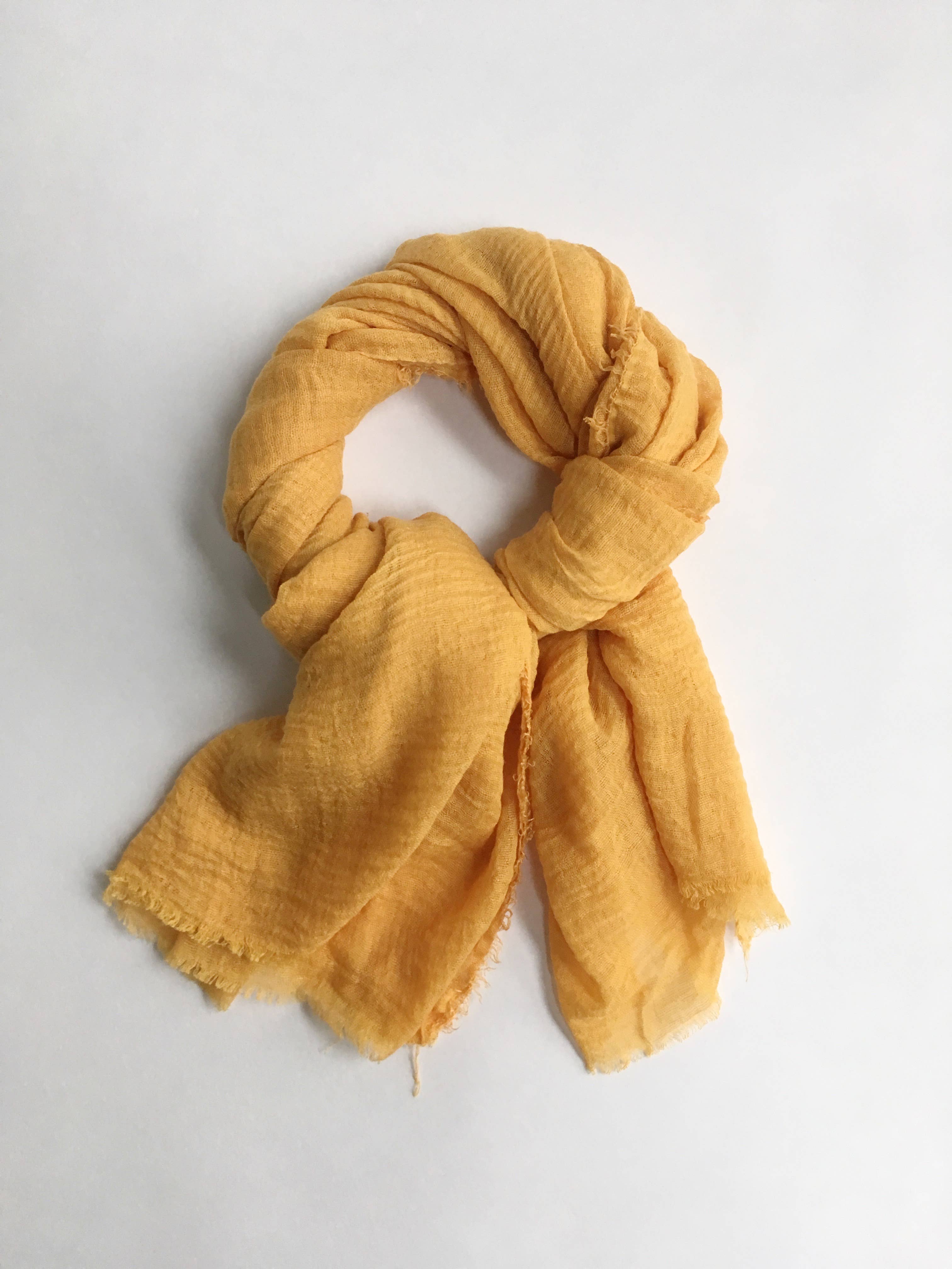 cariceprints… – Großhandel Schal – Damen – cariceprints... Handbedruckter Halstuch aus Leinenmix in Bea's Bee3