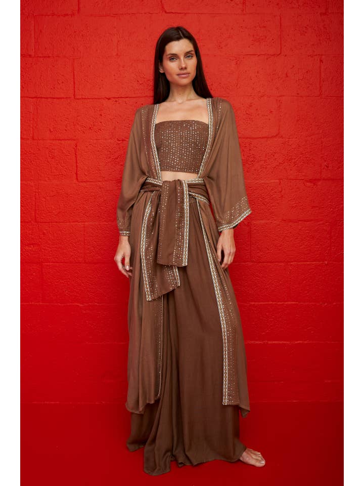 pītusa - Wholesale Pants - Women's - Sequin Palazzo Pants