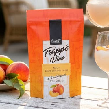 d'marie inc. - Wholesale Cocktail Mix/Syrup - Frappé Vino Peach - Ready-To-Freeze Wine Cocktail0