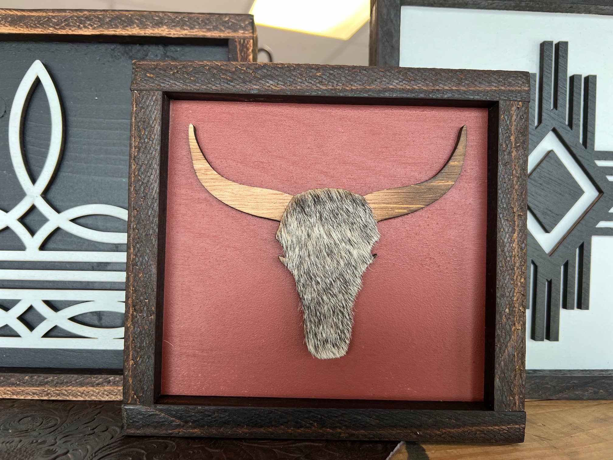 Twisted Iron Wholesale - Wholesale Wall Accent - Small bullskull decor 3