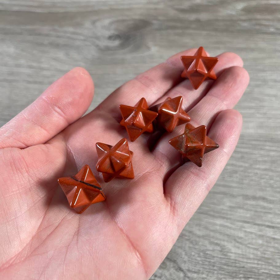 Keystone Crystals - Wholesale Spiritual Stone/Crystal - Gemstone Merkaba Star Sacred Geometry Crystal – 1/2 Inch 3