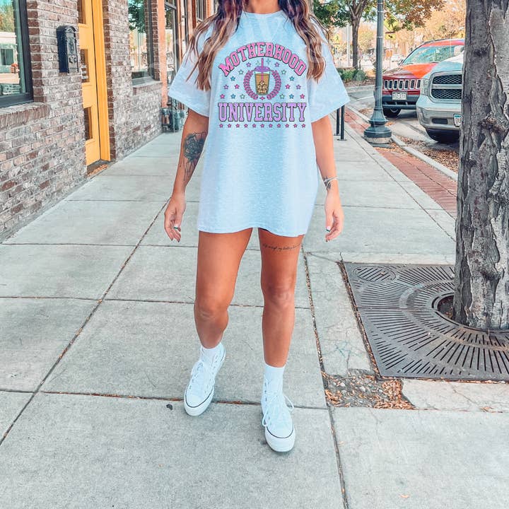 Motherhood Univ. for wholesale by Mommy & Me Boutique