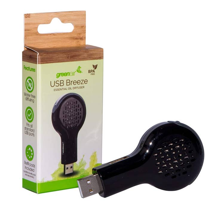 Greenair Inc. - Wholesale Electronic Diffuser - USB Breeze waterless car diffuser3