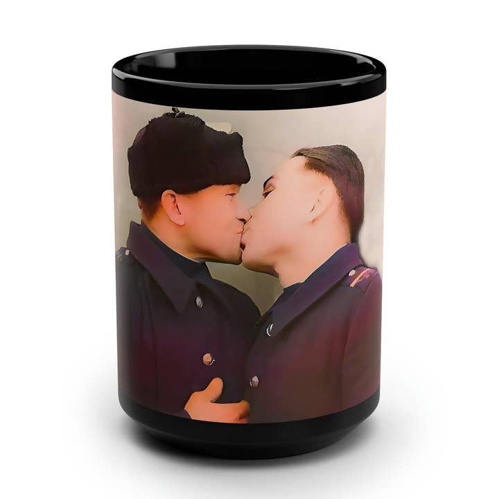 paire 004 | Svart mugg, 15oz för wholesale av Walt & Pete