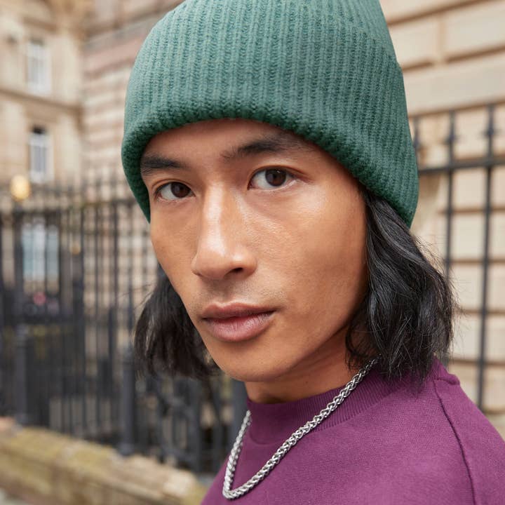 Logo Free Clothing - Wholesale Beanie - Uniseks - Beechfield oversized muts met manchetten | uniseks | geribbeld | brede manchet | 7 kleuren | één maat