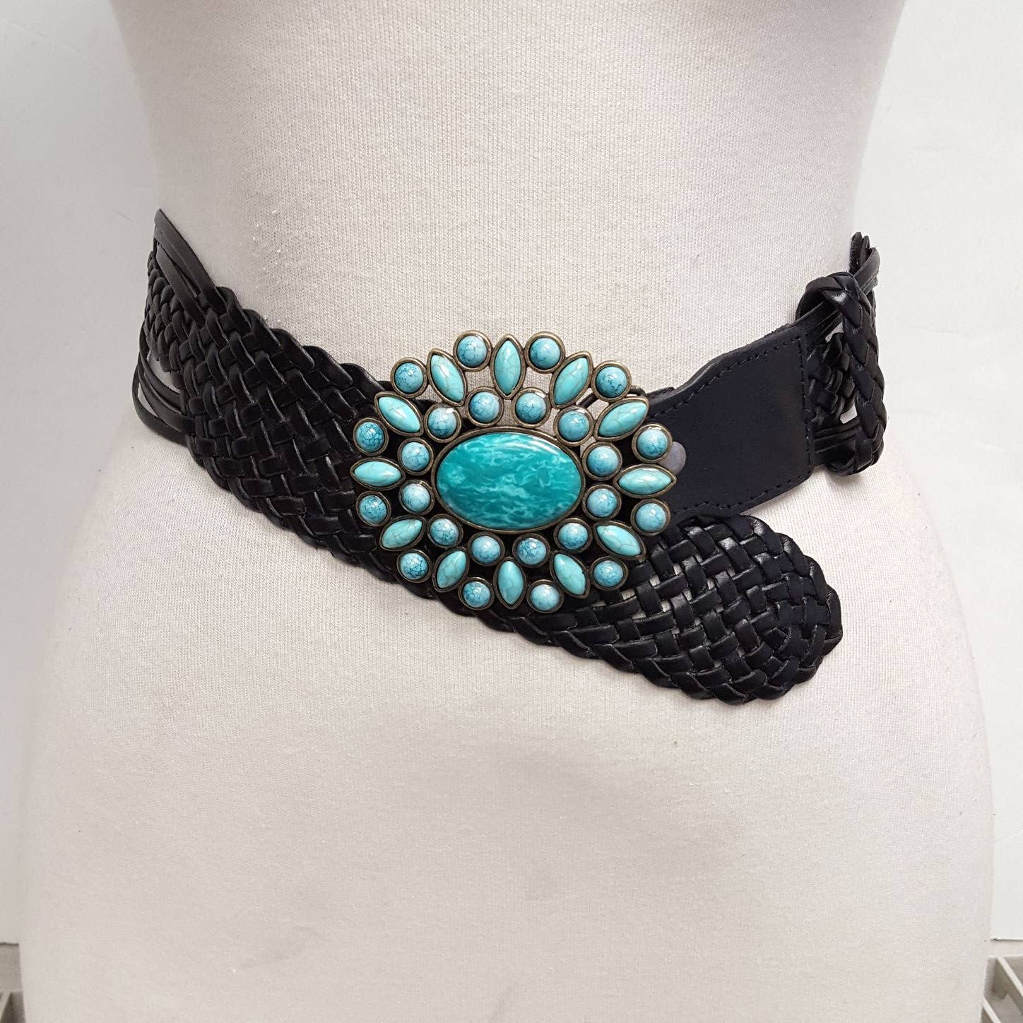 Turquoise Dress Belt Wedding Accessories