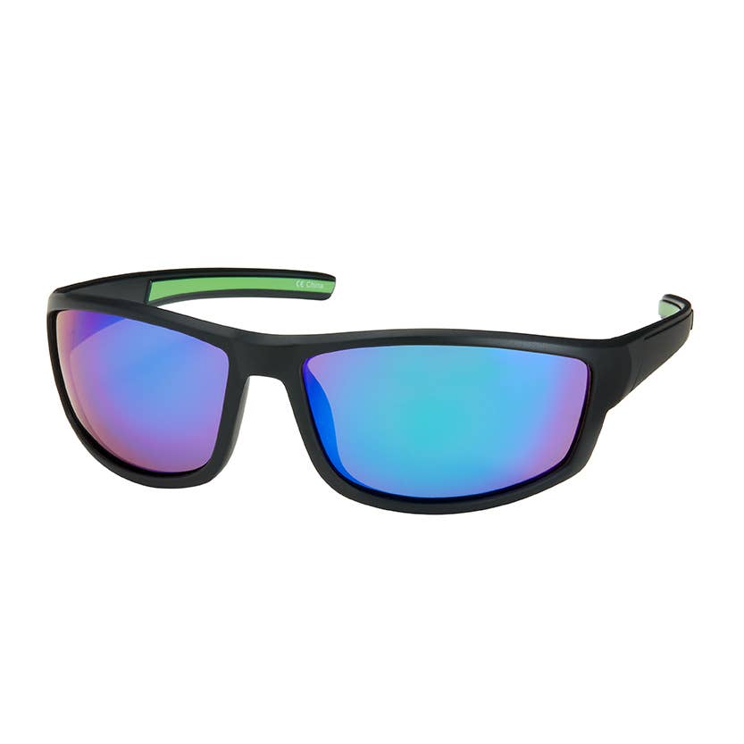 Blue Gem Sunglasses Inc - Wholesale Sunglasses - Unisex - 7879-NEW - Polarized- 2 Tone Wrap Polarized Sunglasses2