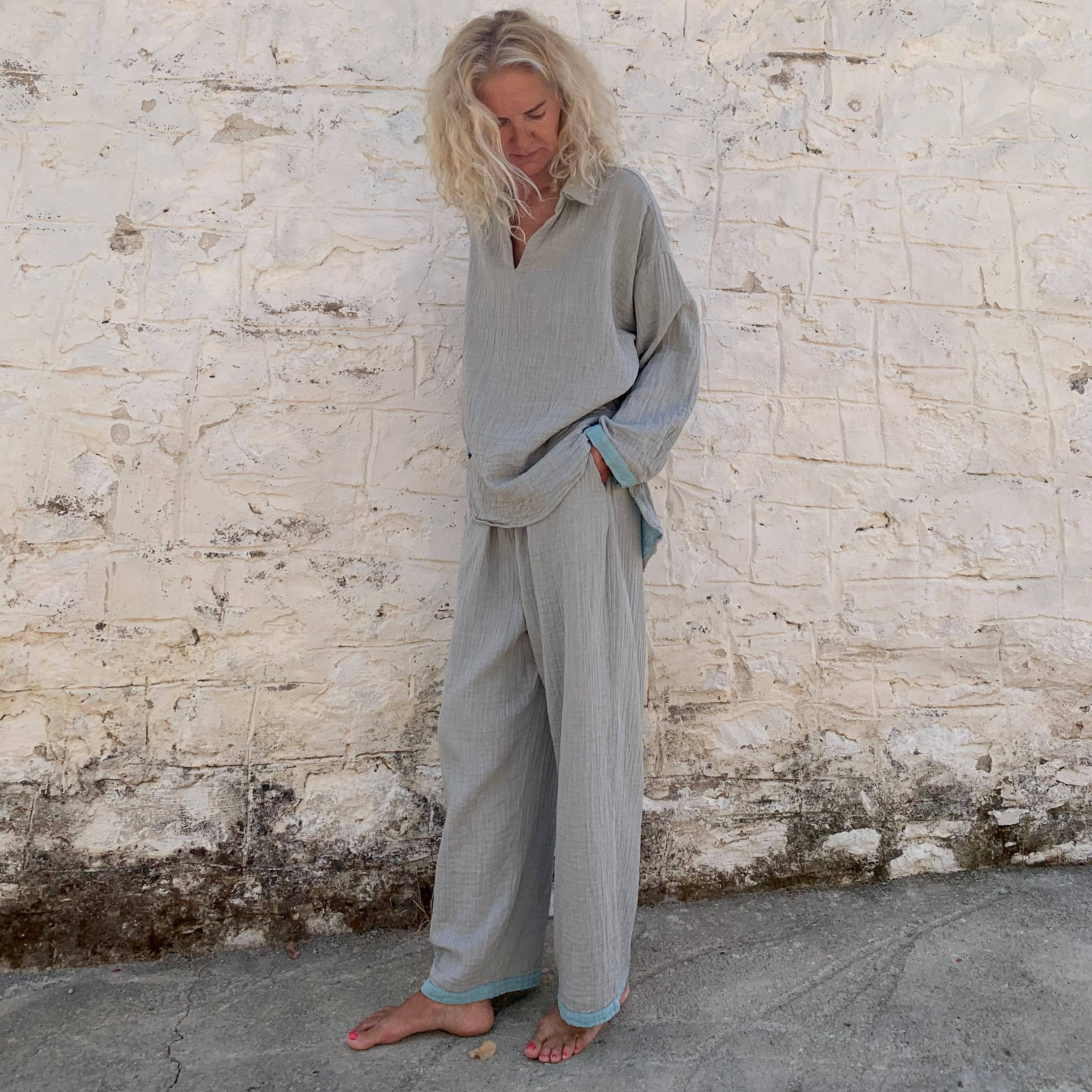 loom.ist – Großhandel Hose – Damen – Muslin-Hose zum Entspannen8