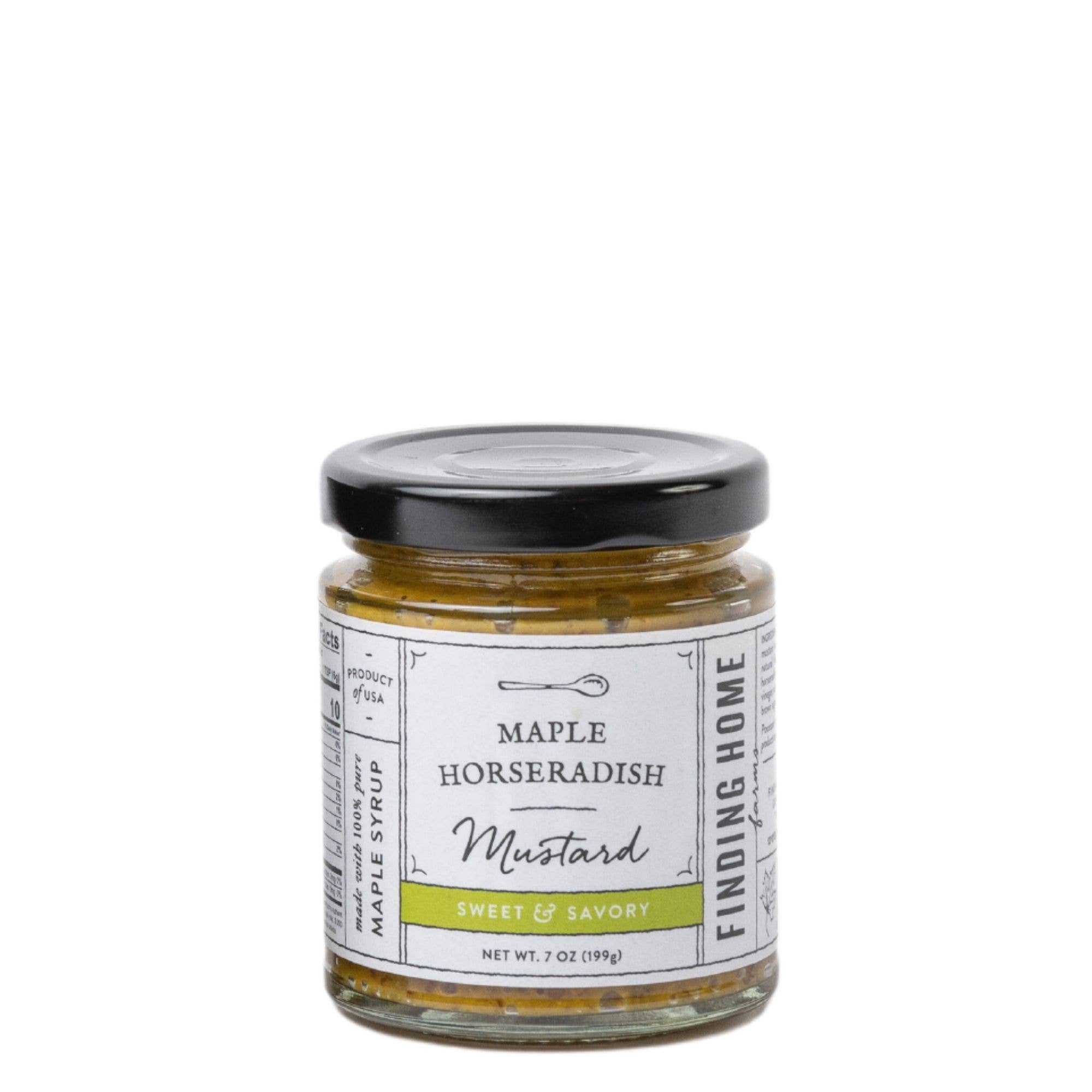 Finding Home Farms - Wholesale Mustard - Maple Horseradish Mustard1