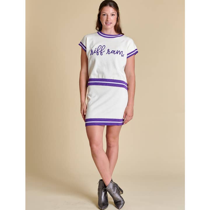 Maglione Varsity Ricamato | TCU per la vendita all'ingrosso da parte di Stewart Simmons