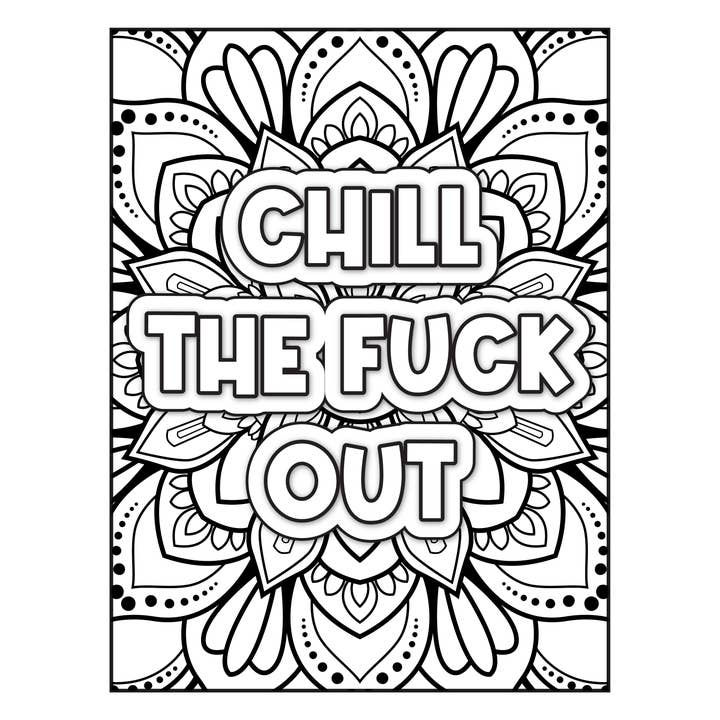 Mystical Monkey Toes - Wholesale Coloring Book - Adult - Funny Adult Coloring Sheets With Stackable Crayon