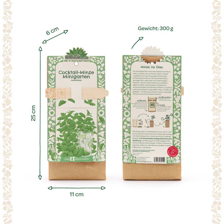 TDJ Stadtgärtner GmbH - Wholesale Plant Seeds - Minigarten - Mint cocktail7