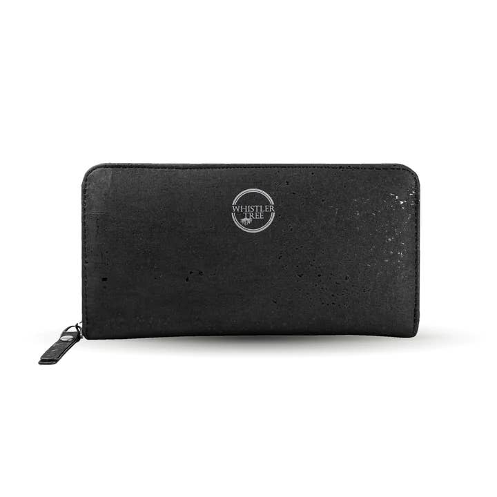 Albufeira Large Purse - Black for wholesale by Whistler Tree - Trading company Blank Canvas Eco Ltd