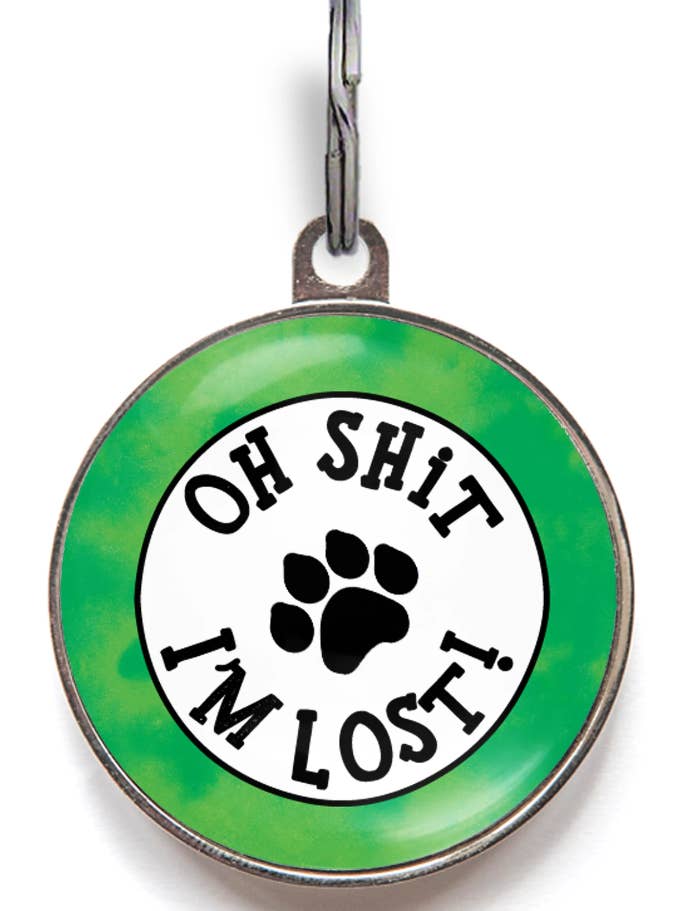 Mierda, etiqueta inteligente para mascotas I'm Lost para venta al por mayor de WagATudeTags