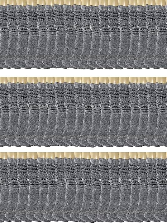 Mars Outlet Store LLC - Wholesale Socks – Women's - 120 Pairs Extra Long Heavy Slouch Cotton Socks, Size 5-1028