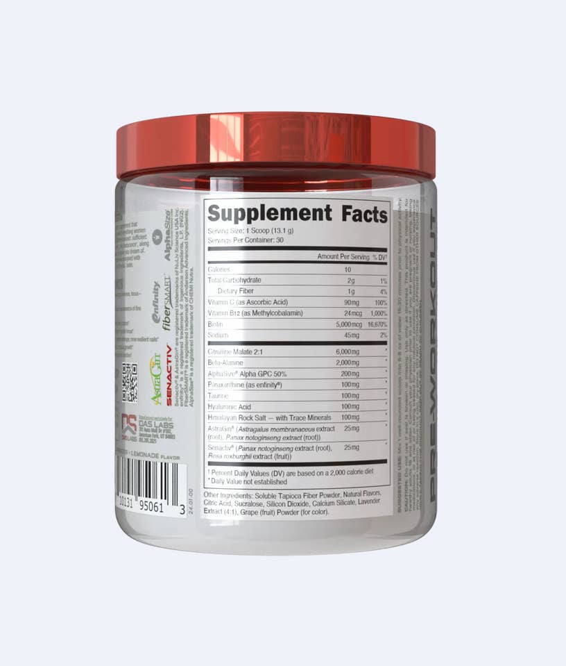 Bucked Up - Wholesale Oral Supplement/Vitamin - BU Babe Pre-Workout [30 Serv]9