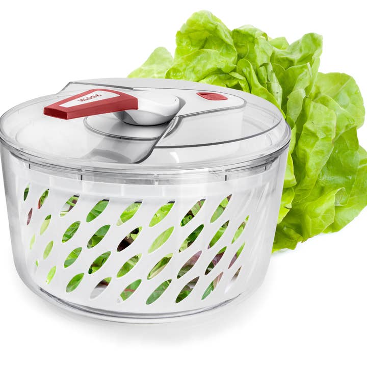 Valore Large Salad Spinner 5.5L with Serving Bowl and Lid for wholesale by Valore