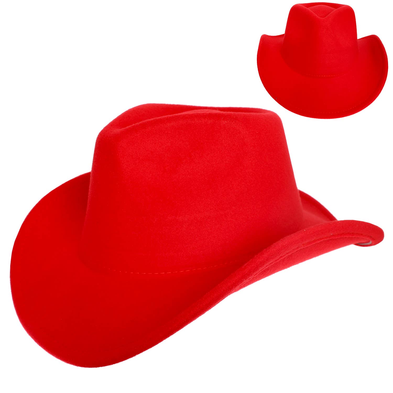 SP Sophia Collection - Wholesale Cowboy Hat - Women's - Fashion Western Felt Wide Up Brim Cowboy Hat 10