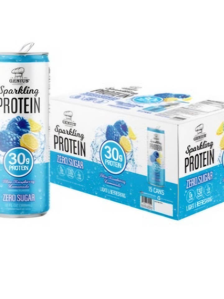 Genius Gourmet Proteína Clara Espumosa Sabor Frambuesa Azul 15 Uds para venta al por mayor de Majesitc Health