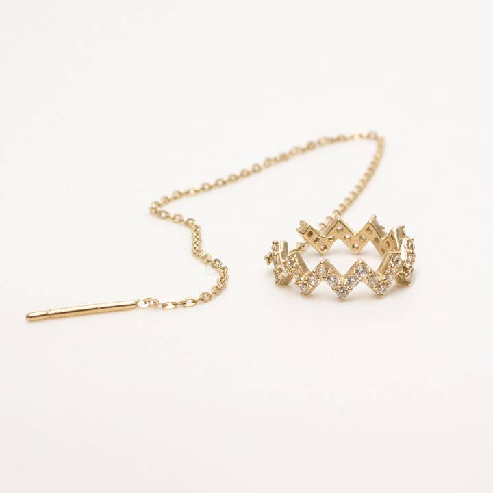 Mélanie Pigeaud Jewelry – Engroshandel Ear cuff/wrap-øreringe – Øre manchet hård 9 karat