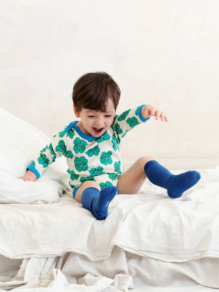 Body en coton biologique Remy - Trèfle clair pour la vente par Ameelo