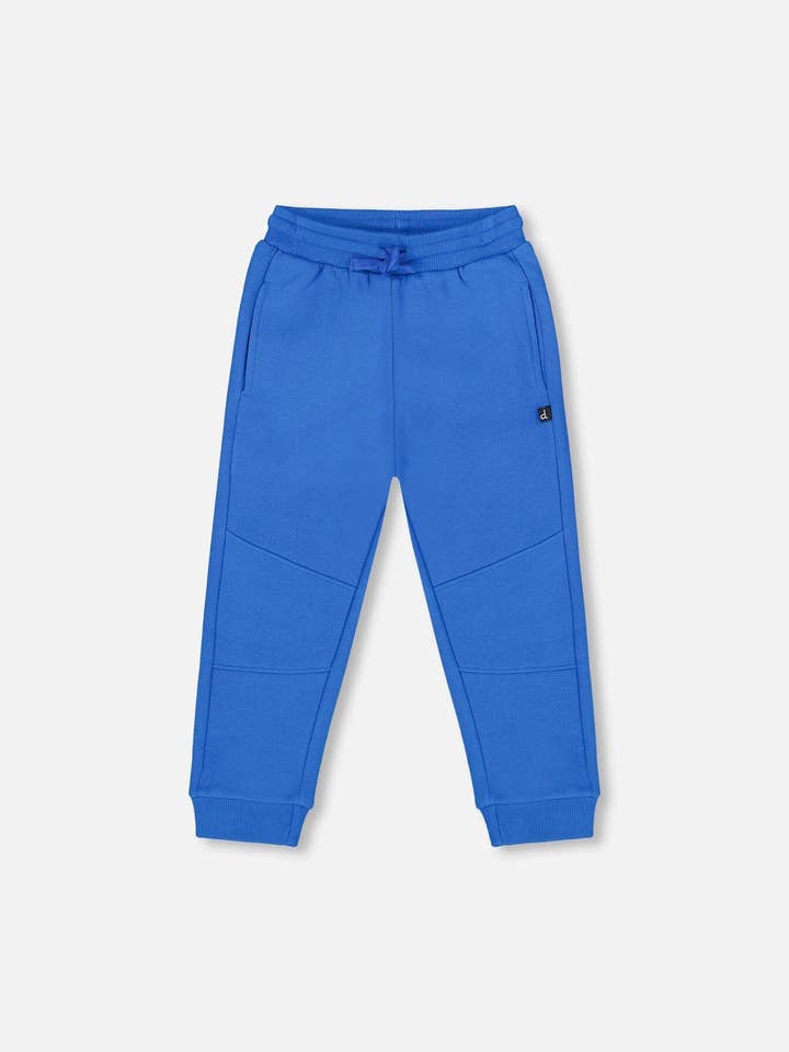Pantaloni da tuta in pile blu per la vendita all'ingrosso da parte di Deux par Deux