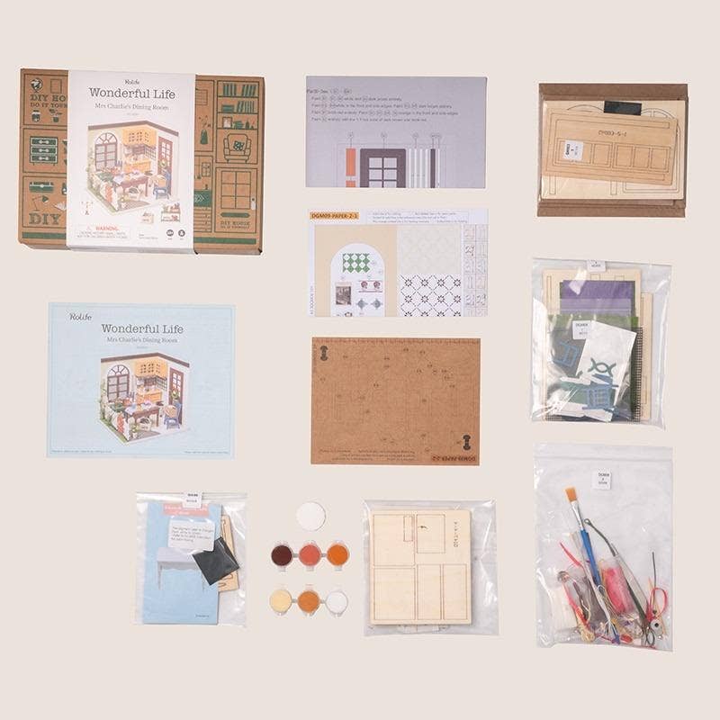 MADNESSTOYS – wholesale DIY-pysselkit – Mrs Charlie'S Dinnin Room5