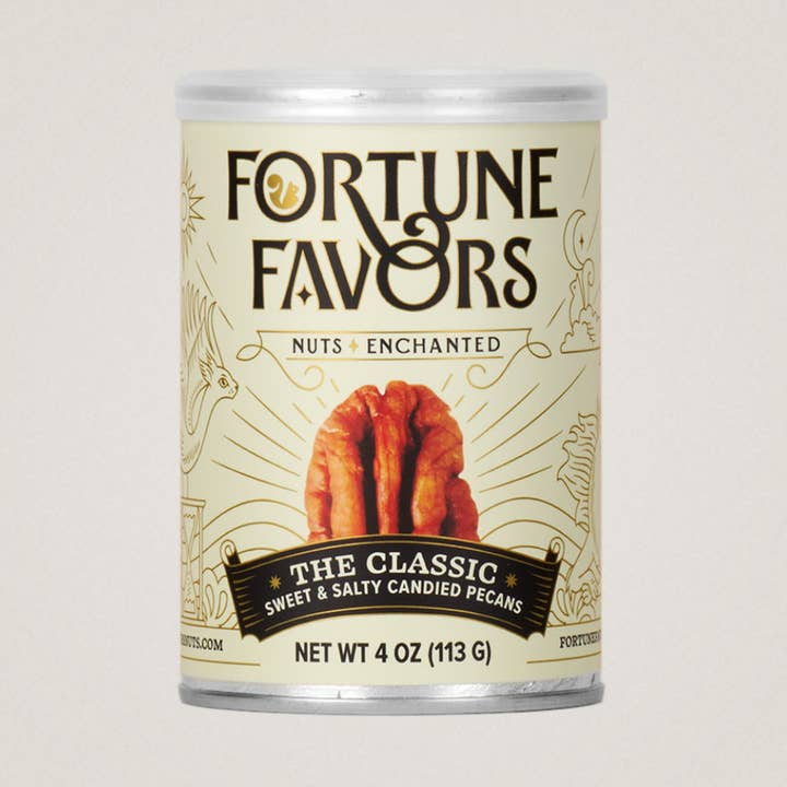 4 oz de pacanes confites Fortune Favors The Classic pour la vente par Fortune Favors