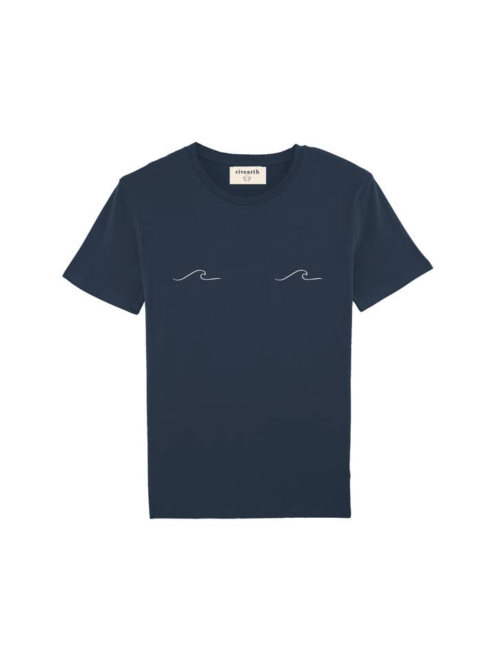 T-shirt Vague Marine pour la vente par Rivearth