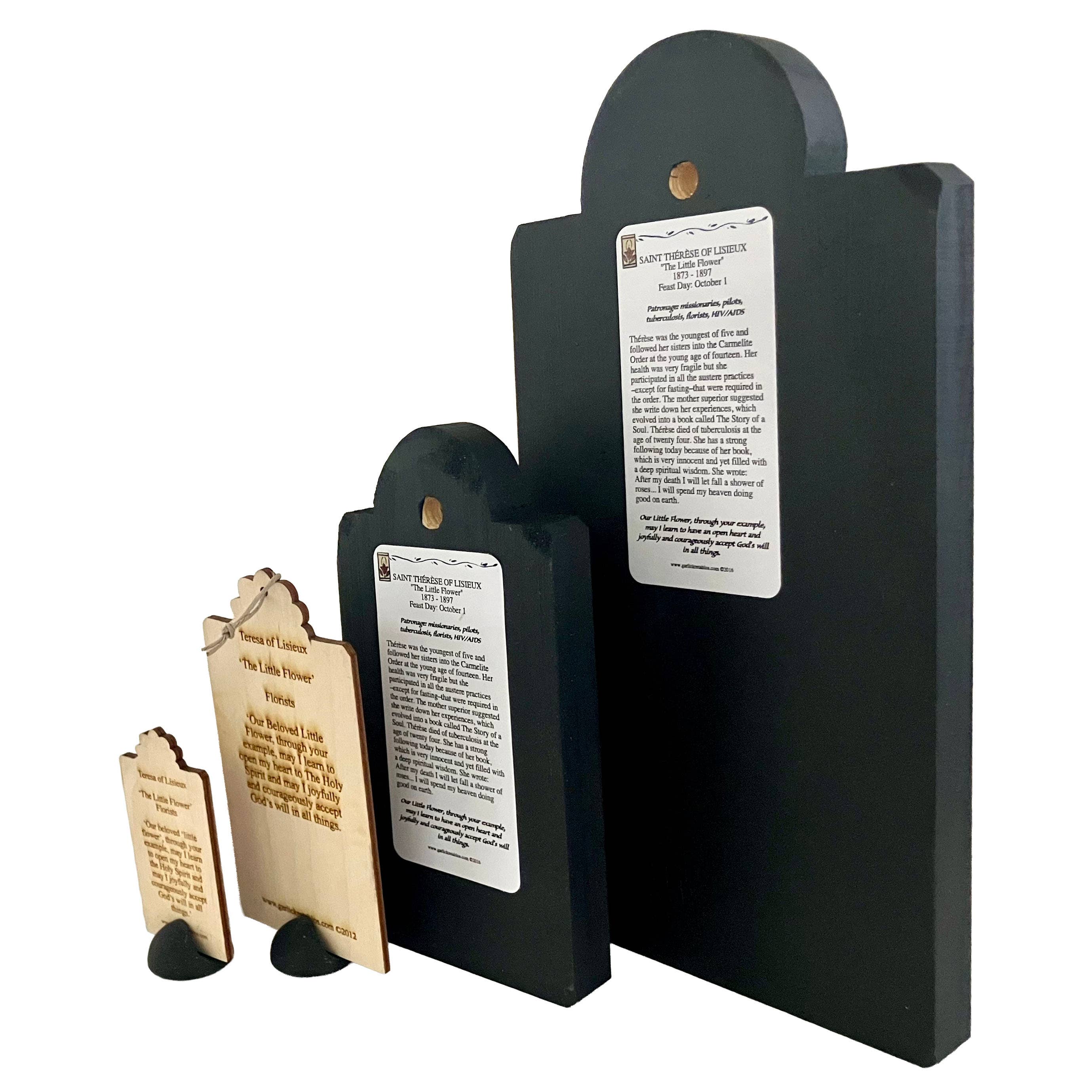 Lynn Garlick Retablos – wholesale Painting/drawing – St. Teresa of Lisieus - "Our Little Flower"3