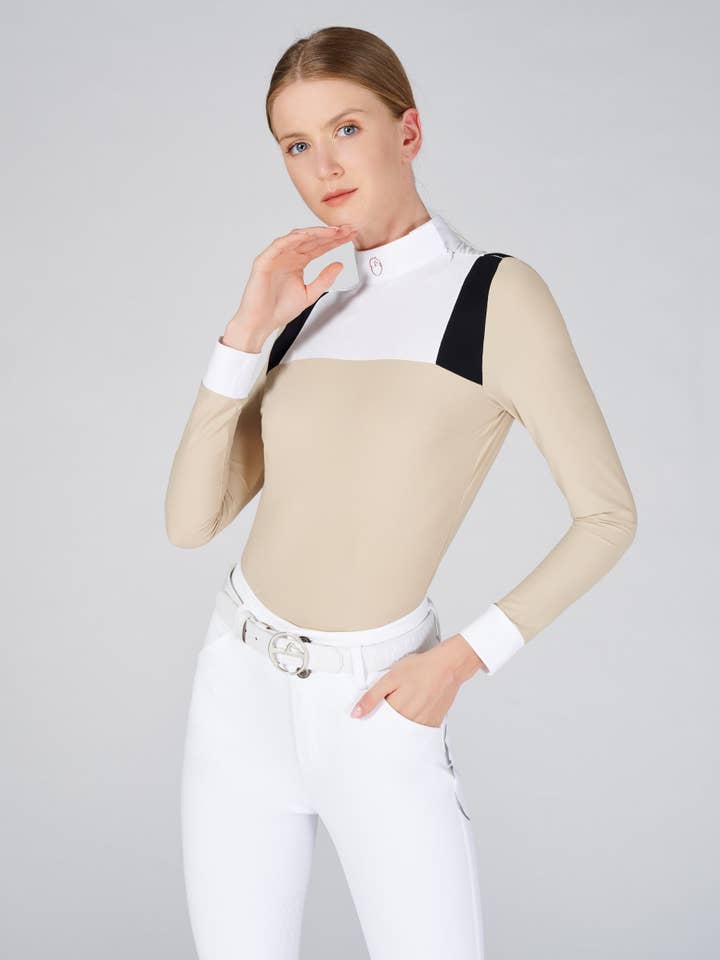 Camicia da spettacolo a manica lunga Padola per la vendita all'ingrosso da parte di SHOW U EQ