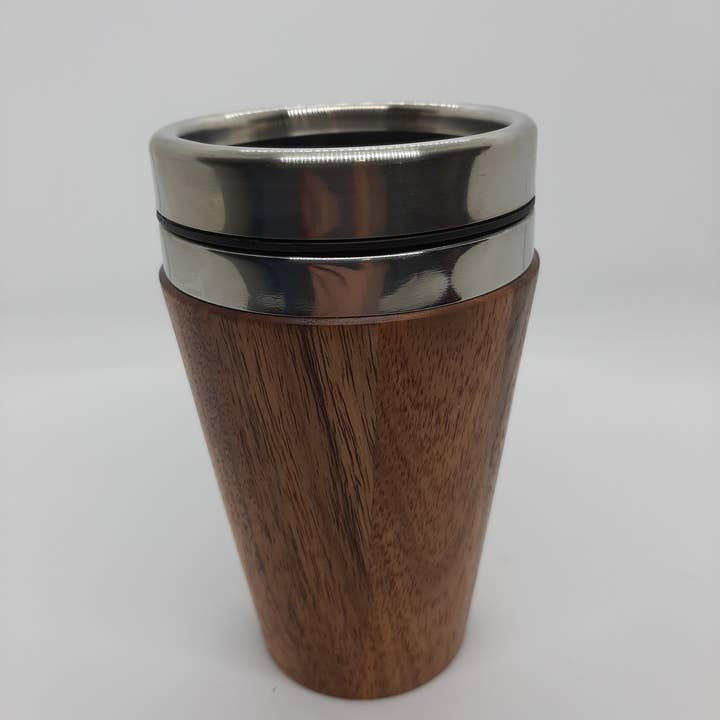 Lyons Woodturning - Wholesale Insulated Mug/Tumbler - Timber Travel Mug (10oz or 16oz)1