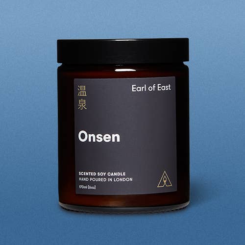 Earl of East – wholesale Jar/filled candle – Onsen | Soy Wax Candle 170ml [6oz]1