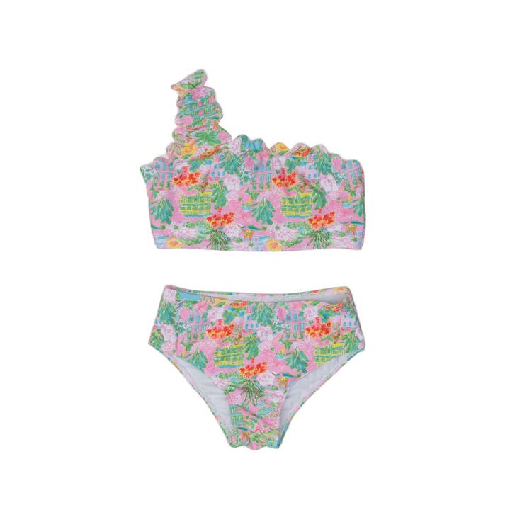 BAHAMA CHARMING CHARLESTON MAILLOT DE BAIN DEUX PIÈCES UPF50 pour la vente par The Oaks Apparel Company