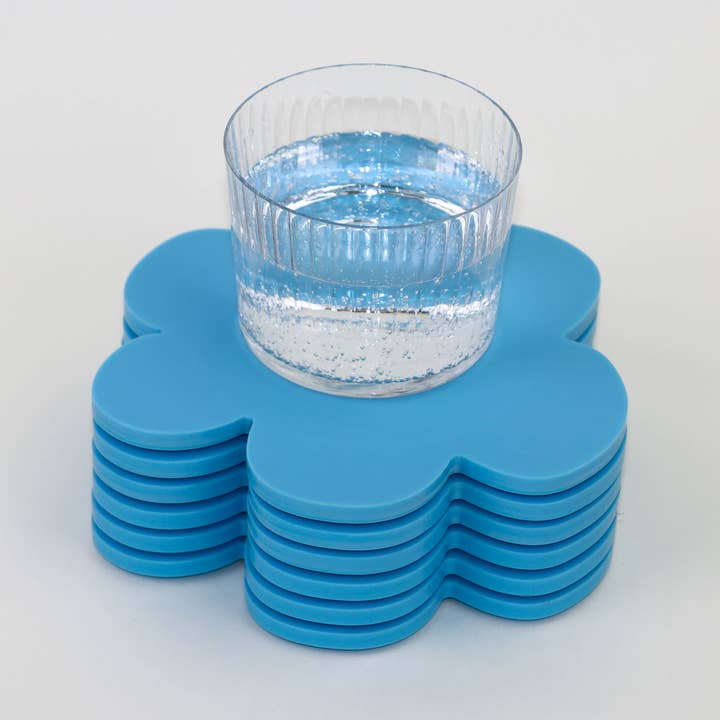 Porta-copos mate azul-centáurea por atacado de Vahz Studio