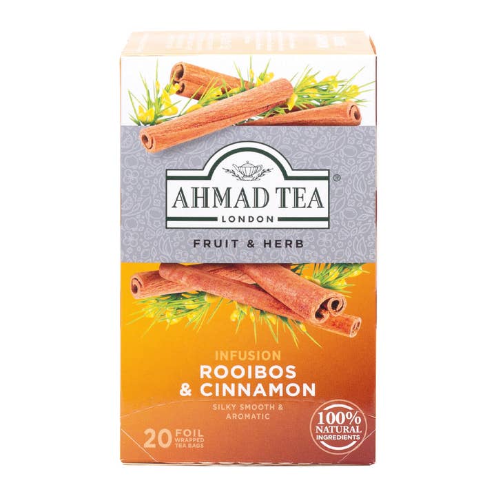 20 Teabag Rooibos & Cinnamon for wholesale by Ahmad Tea