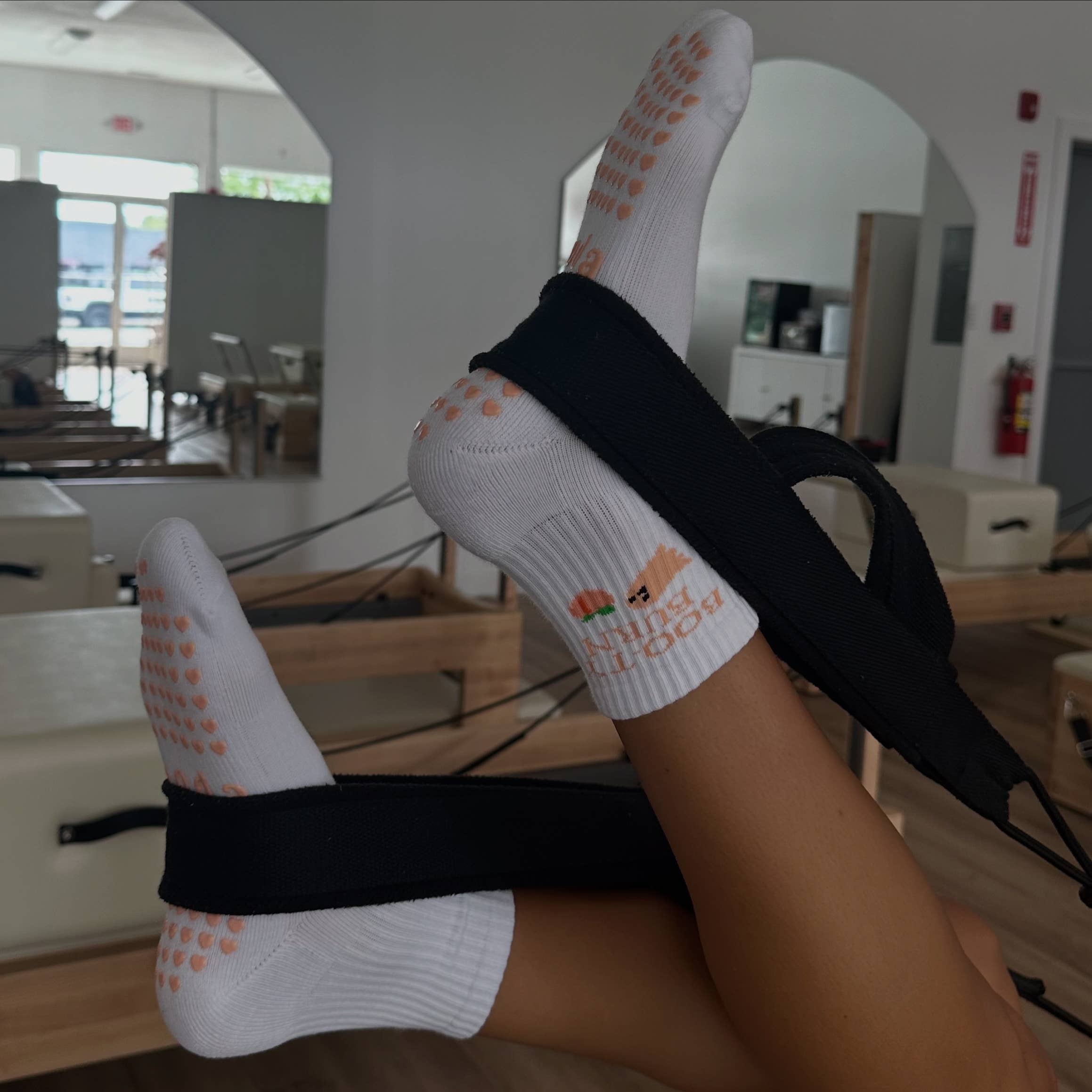 modasocks - Wholesale Socks - Women's - boo-ty burn grip socks fall/halloween theme pilates2