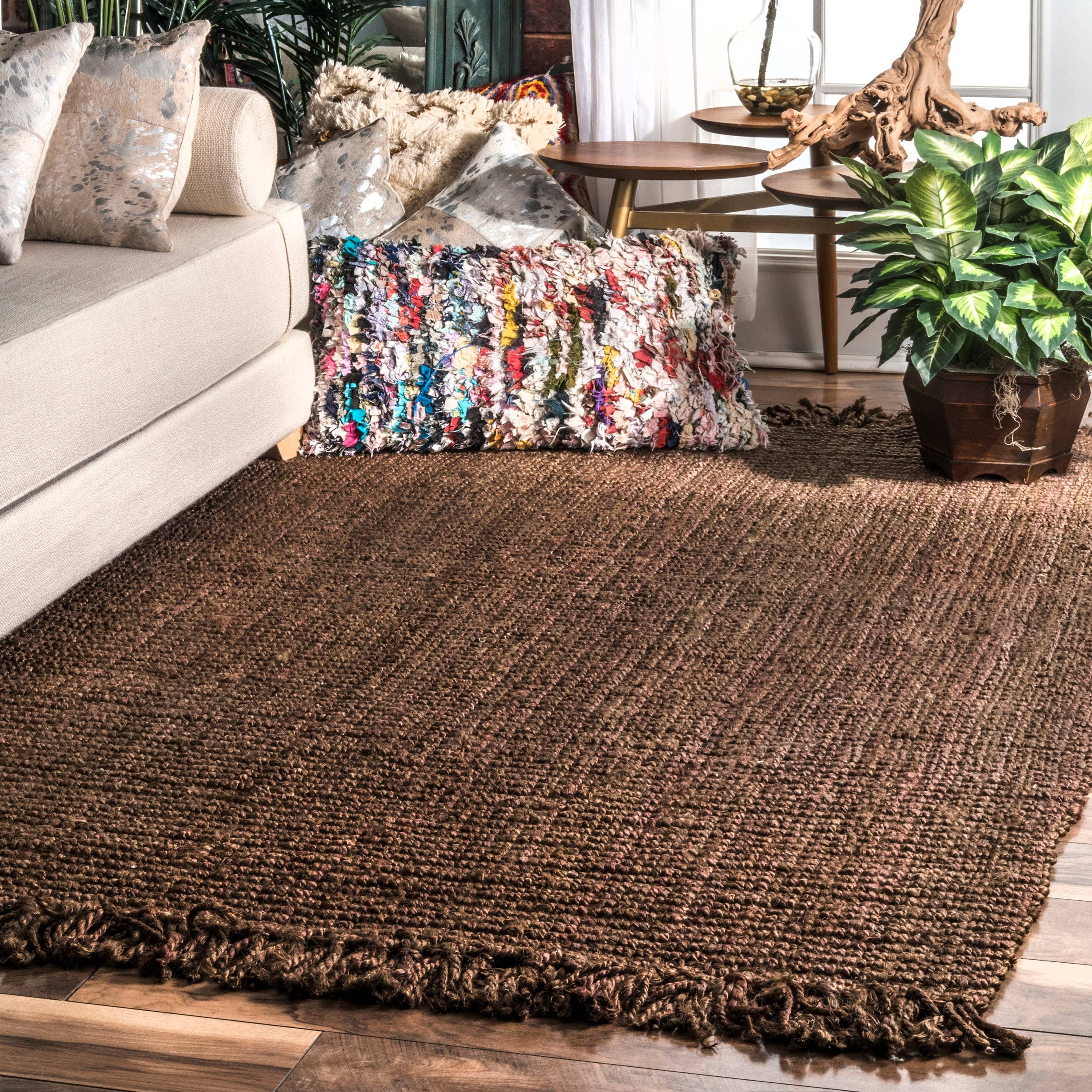nuLOOM - Wholesale Area Rug - Daniela Farmhouse Chunky Jute Area Rug10
