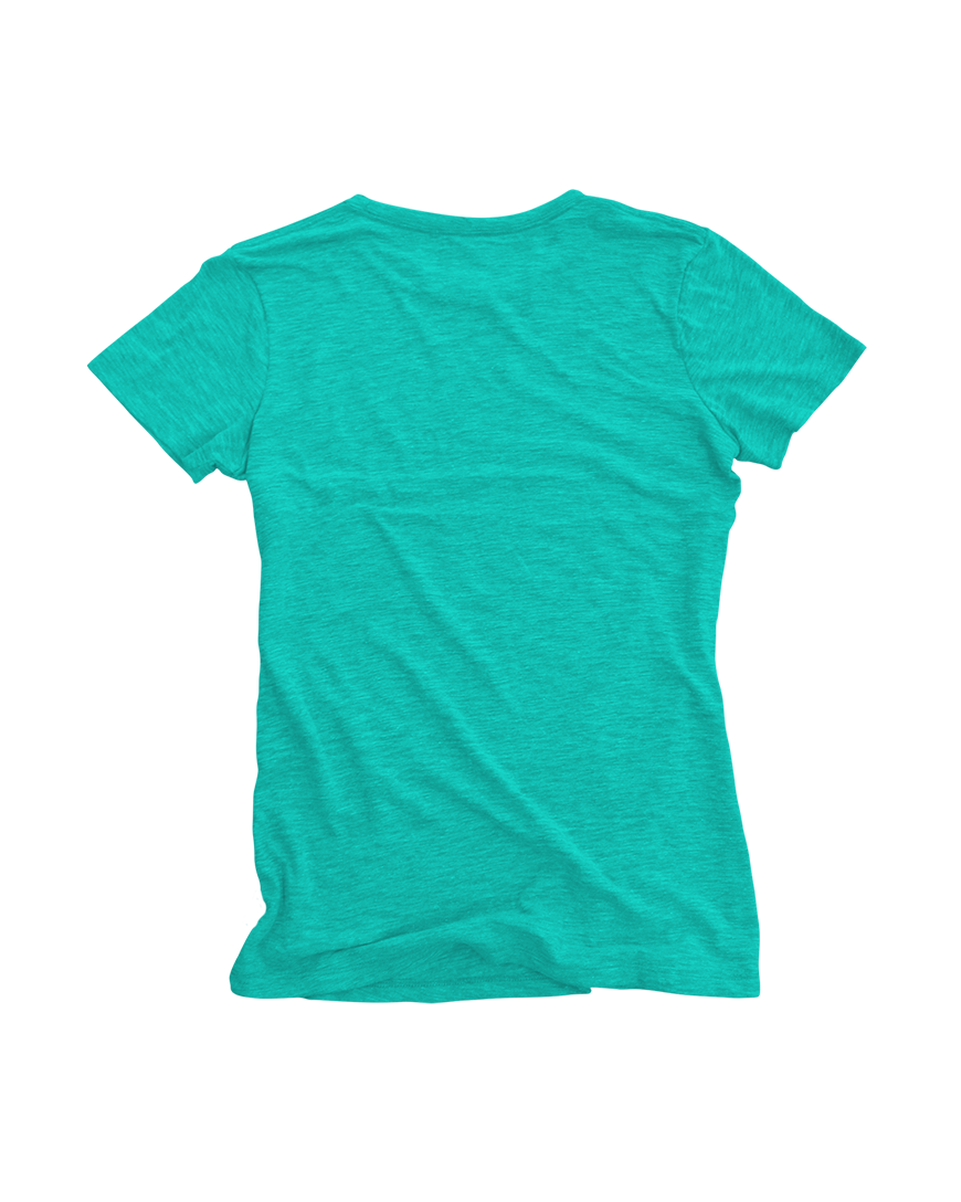 GOEX Apparel - Wholesale T-Shirt - Women's - Ladies Short Sleeve Triblend Tee3