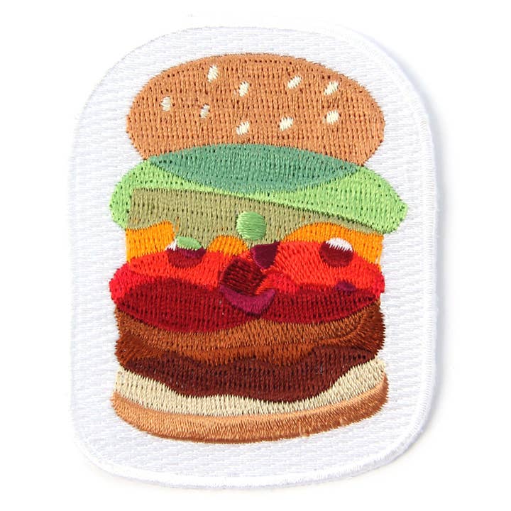 Burger Patch for wholesale by Mokuyobi