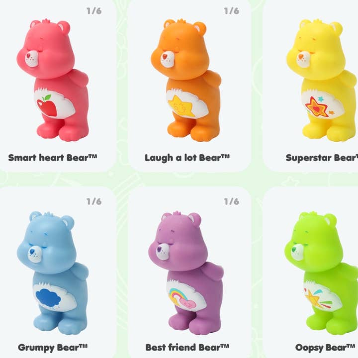 K_Wonderland - Wholesale Figurine Toy - Kids - Care Bears Random Figure Blind Box Ver.4