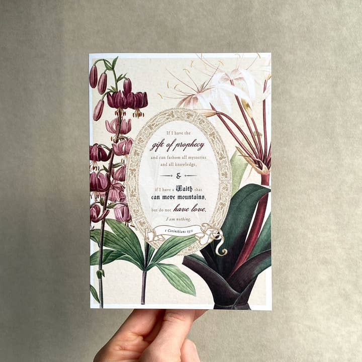 Carte des Écritures du Don de Prophétie pour la vente par The Happy Envelope