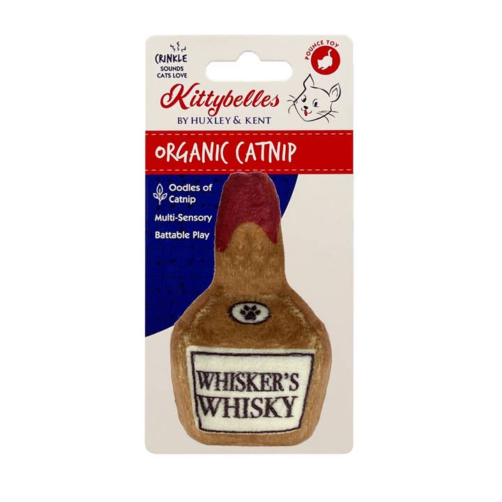 Huxley & Kent - Wholesale Pet Toy - Cat - Whisker's Whisky Cat Toy