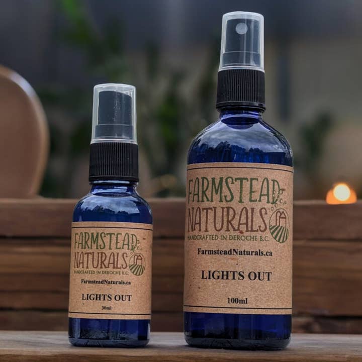 Farmstead Naturals - Wholesale Essential Oil - Lights Out - Essential oil Spray - Farmstead Naturals