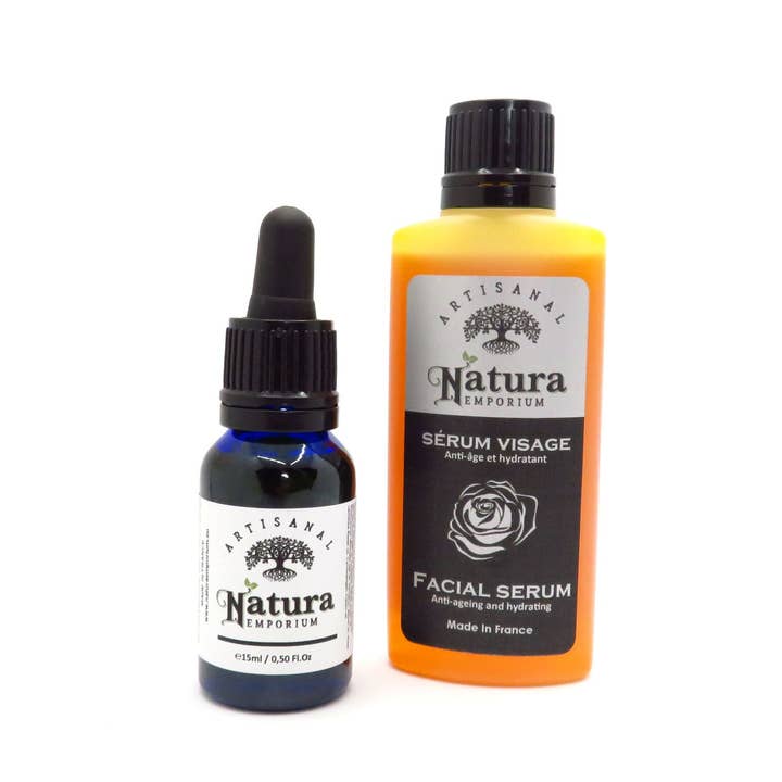 Face Serum | Sensitive, Mature Skin | 50ml or 15ml for wholesale by Natura Emporium