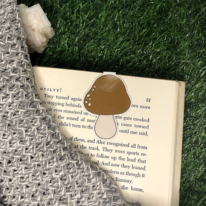 Book Clip-70s Mushroom for wholesale by With Love Jessi P