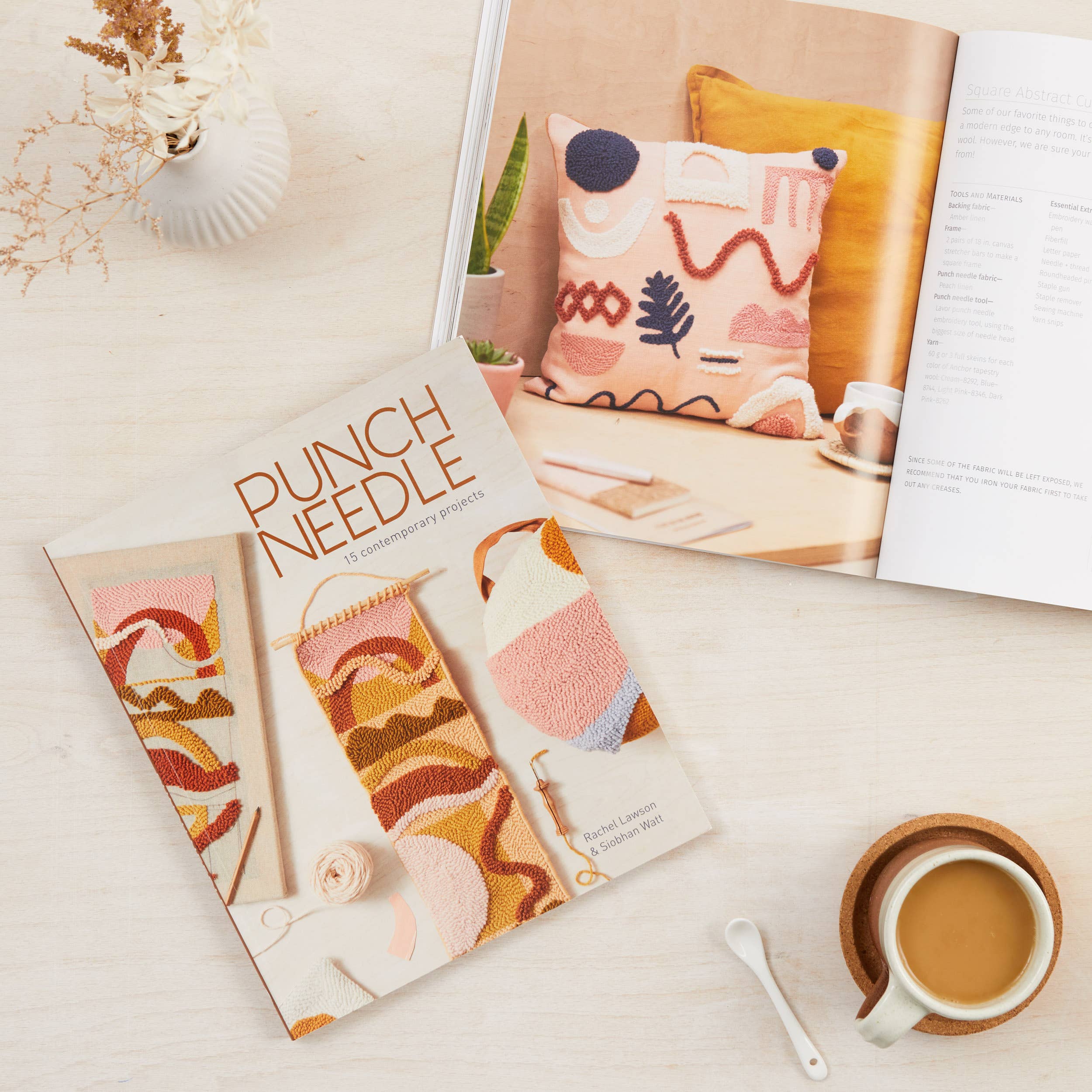 Schiffer Publishing – wholesale Bok om hantverk, hobbyer och gör-det-själv – Punchneedle: 15 moderna projekt1